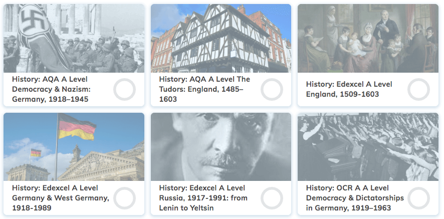 A Level History Revision Tool