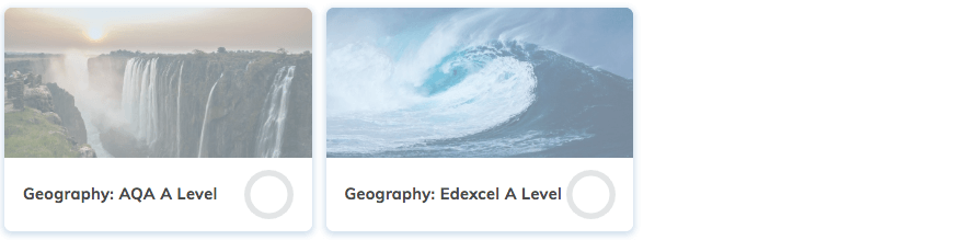 Geography A Level Revision Course