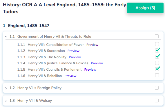 History: OCR A A Level England, 1485–1558: the Early Tudors