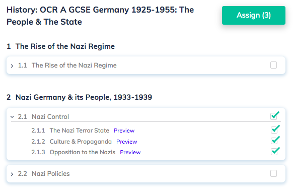 History: OCR A GCSE Germany 1925-1955: The People & The State